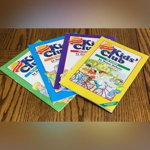 Set of 4 KIDS CLUB books